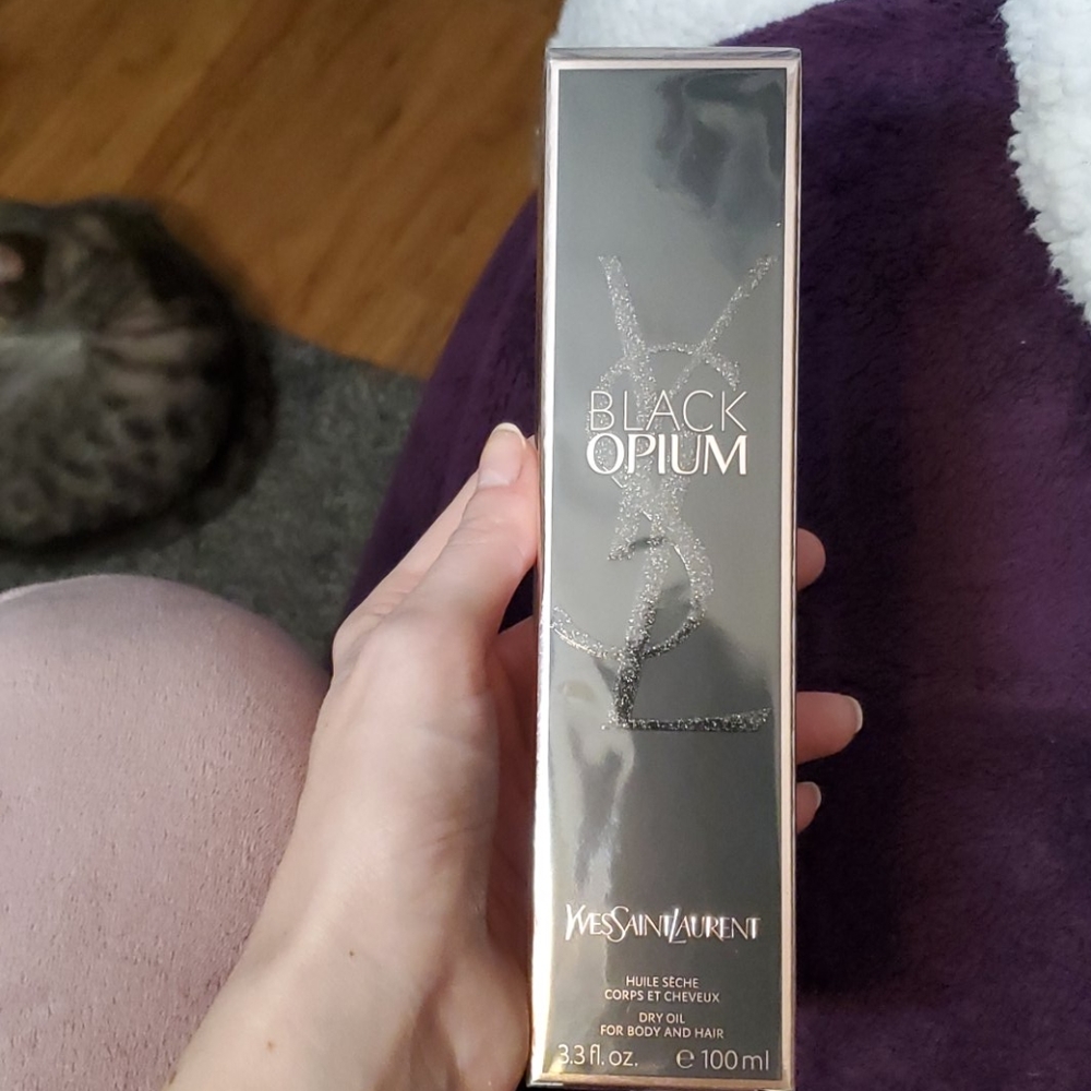 YSL Black Opium Dry Oil